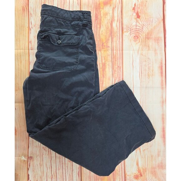 American Eagle Womens Navy Blue Stretch Pants Size 12 - Picture 3 of 7